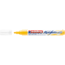 Akril marker 2-3mm, Edding 5100 citromsárga