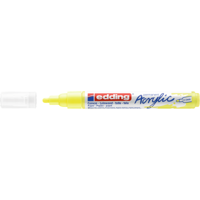 Akril marker 2-3mm, Edding 5100 neon citromsárga