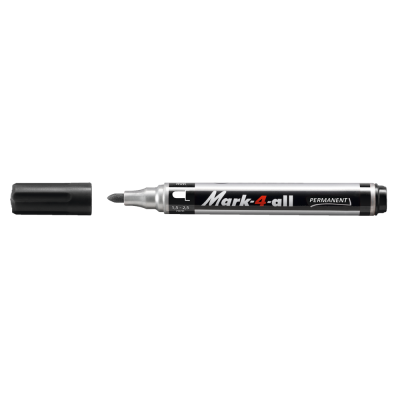 Alkoholos marker 1-4mm, kerek S Stabilo Mark-4-all 651/46 fekete