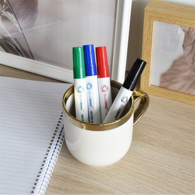 Alkoholos marker készlet, 1-4mm, vágott hegyű, 4-es készlet, Bluering®