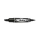 Alkoholos marker Zebra MCKIE EXTRA BOLD fekete