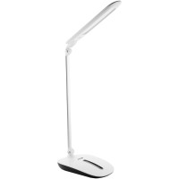 Asztali LED lámpa, érintésvezérelt, dimmelhető, 10W, 5000K, AVIDE, fehér