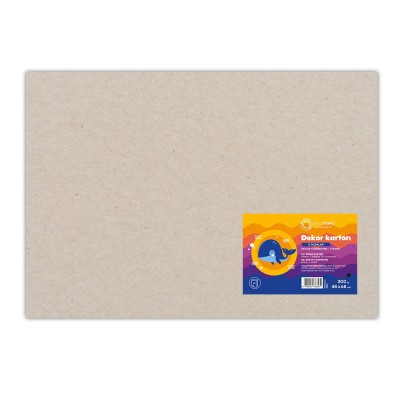 Dekor karton 2 oldalas 50x70 cm, 200g 25ív/csomag, Bluering® fekete