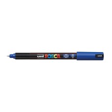Dekormarker 0,7-1mm, Uni, Posca PC-1MR kék