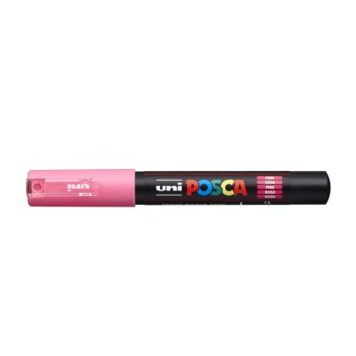 Dekormarker 0,7-1mm, Uni Posca PC-1M rózsaszín