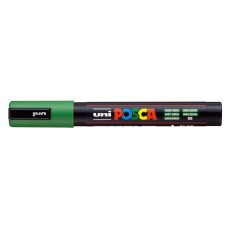 Dekormarker 1,8-2,5mm, Uni Posca PC-5M erdő zöld