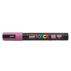 Dekormarker 1,8-2,5mm, Uni Posca PC-5M málna