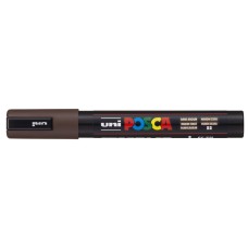Dekormarker 1,8-2,5mm, Uni Posca PC-5M sötét barna