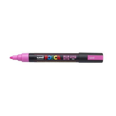Dekormarker 1,8-2,5mm, Uni-Posca PC-5MR fluor rózsaszín