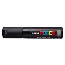 Dekormarker 4,5-5,5mm, Uni Posca PC-7M fekete
