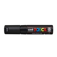 Dekormarker 8mm, Uni Posca PC-8K fekete