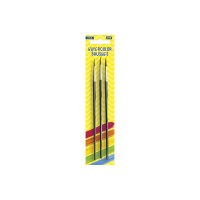 Ecsetkészlet, 2, 4, 6, aquarell Educa 251 bliszteres