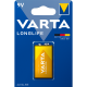 Elem 9V-os 6LR61 E Longlife 1 db/csomag, Varta