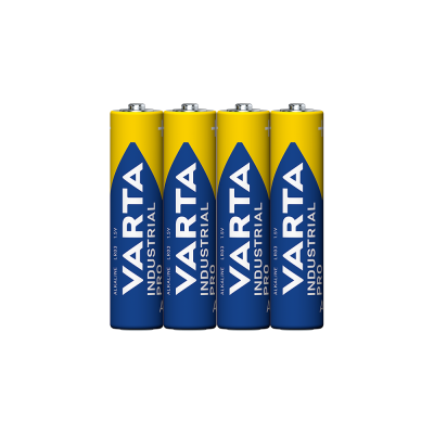 Elem AAA mikro LR03 Industrial 4 db/csomag, Varta