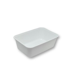 Ételes doboz 750 ml 50 db/csomag, fehér