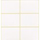 Etikett címke, 35x50mm, 10 lap, 6 címke/lap