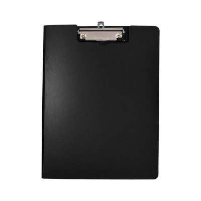 Felírótábla fedeles extra merev A4, PP Bluering® fekete