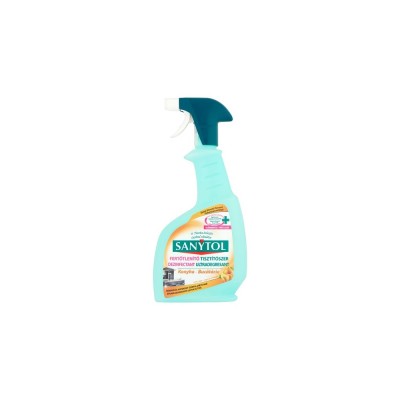 Fertőtlenítő hatású konyhai zsíroldó szórófejes 500 ml Sanytol