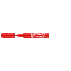 Flipchart marker vízbázisú 3mm, kerek Artip 11 piros