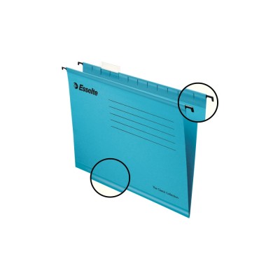 Függőmappa A4, karton Esselte Classic 90311, kék