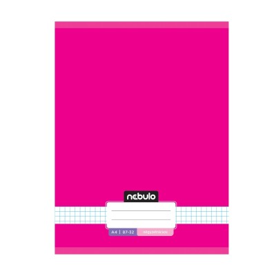 Füzet, A4, kockás, 87-32, Monochrome és Gradient minták I., 12 db/csomag Nebulo