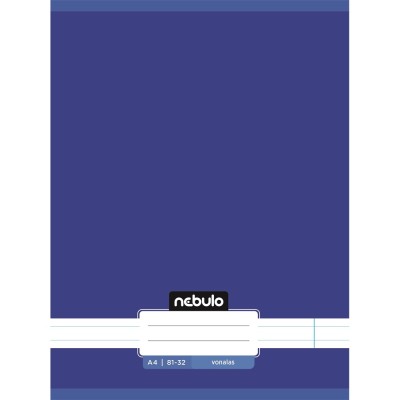 Füzet, A4, vonalas, 81-32, Monochrome és Gradient minták II., 12 db/csomag Nebulo
