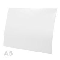 Füzetalátét A5, műanyag Bluering