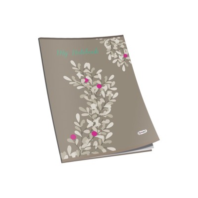 Füzet A5, 40lap, kockás 80g. papír, glitteres Connect