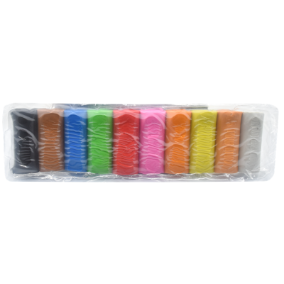 Gyurma színes, 210g. Bluering® 10 különböző szín