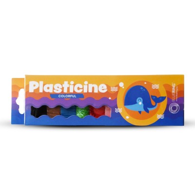 Gyurma színes, 210g. Bluering® 10 különböző szín