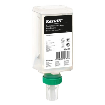 Habszappan 500 ml érintésmentes szenzoros adagolóba Pure Neutral illat Katrin Touchfree_48410
