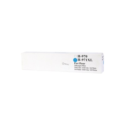Utángyártott Hp 971XL/CN626AE tintapatron cyan ORINK