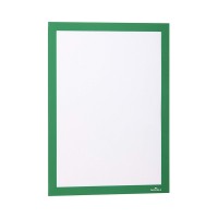Infókeret A4, XXL csomag, 10 db/doboz, Durable Duraframe® zöld