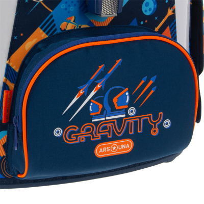 Iskolatáska ergonómiai, fiús kompakt easy mágneszáras Ars Una GRAVITY