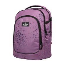 Iskolatáska ergonómiai, lányos Purple splash by Walker