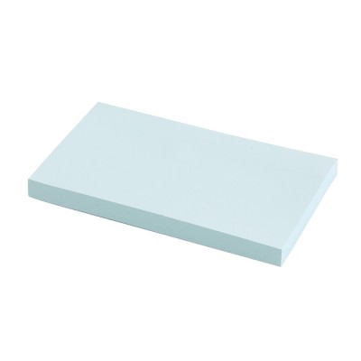 Jegyzettömb öntapadó, 76x127mm, 80lap, Bluering® , pasztellkék