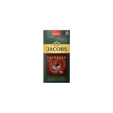 Kávékapszula, Nespresso kompatibilis Jacobs Espresso 10 Intenso 10db/doboz