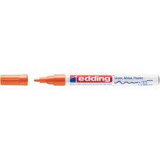 Lakkmarker 1-2mm, kerek Edding 751 narancs