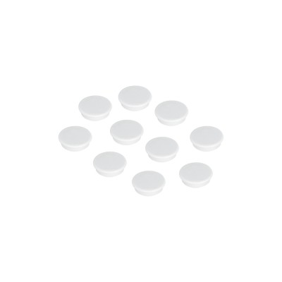 Mágnes 38mm, erősség: 2500 g. HMS36 09 Franken 10 db/csomag, fehér
