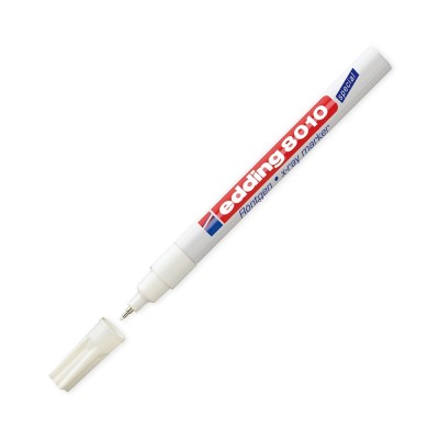 Röntgen marker 0,8mm, Edding 8010 X-RAY fehér