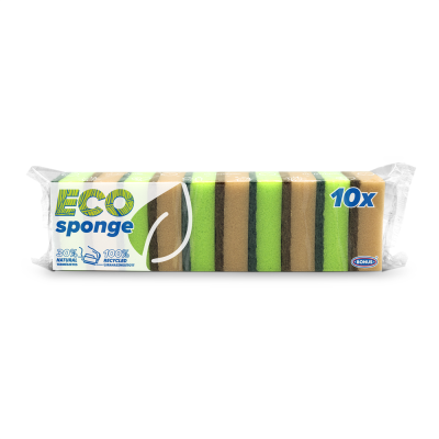 Mosogatószivacs 10 db/csomag Bonus B040