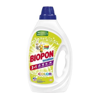 Mosógél 855 ml (19 mosás) színes ruhákhoz Biopon Color