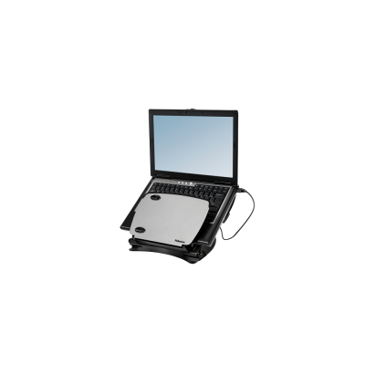 Munkaállomás ülő-álló, Fellowes® Professional Series, laptophoz,USB portokkal