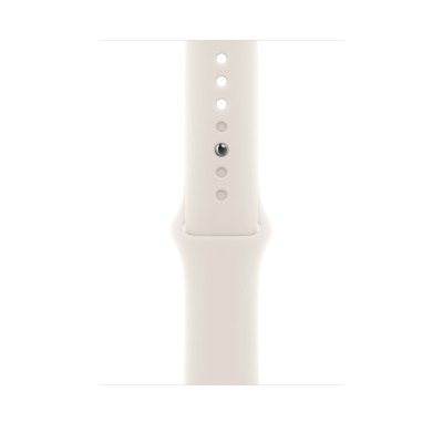 Okosóra Apple Watch SE 3 GPS 44mm Starlight Aluminium Case with Starlight Sport Band - M/L