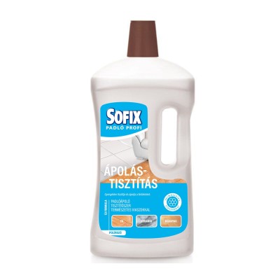 Padlóápoló 1 liter Természetes viasszal Sofix