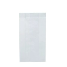 Papírtasak ablak nélküli 0,5 kg-os 2000db/karton 120+45x220 mm fehér