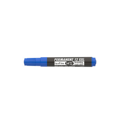 Alkoholos marker 1-4mm, vágott Ico 12XXL kék