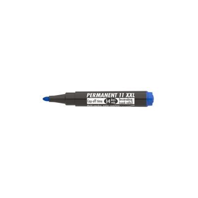 Alkoholos marker 3mm, kerek Ico 11XXL kék
