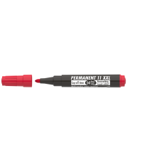 Alkoholos marker 3mm, kerek Ico 11XXL piros