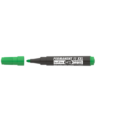 Alkoholos marker 3mm, kerek Ico 11XXL zöld